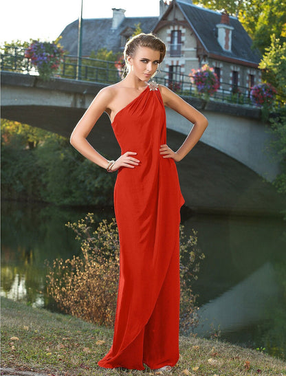 Jumpsuits Chic & Modern Dress Wedding Guest Formal Evening Floor Length