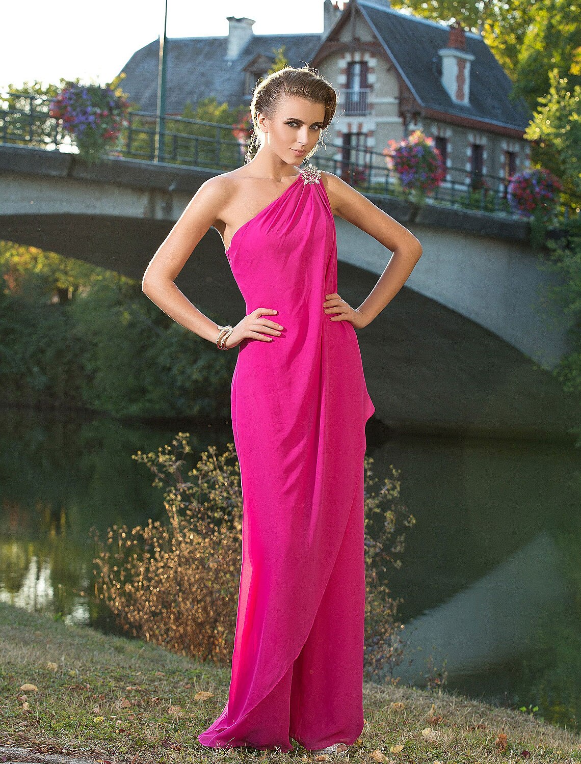 Jumpsuits Chic & Modern Dress Wedding Guest Formal Evening Floor Length