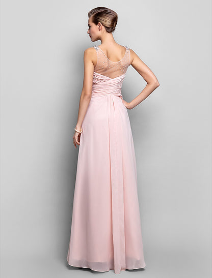 Open Back / See Through Prom / Formal Evening Dress