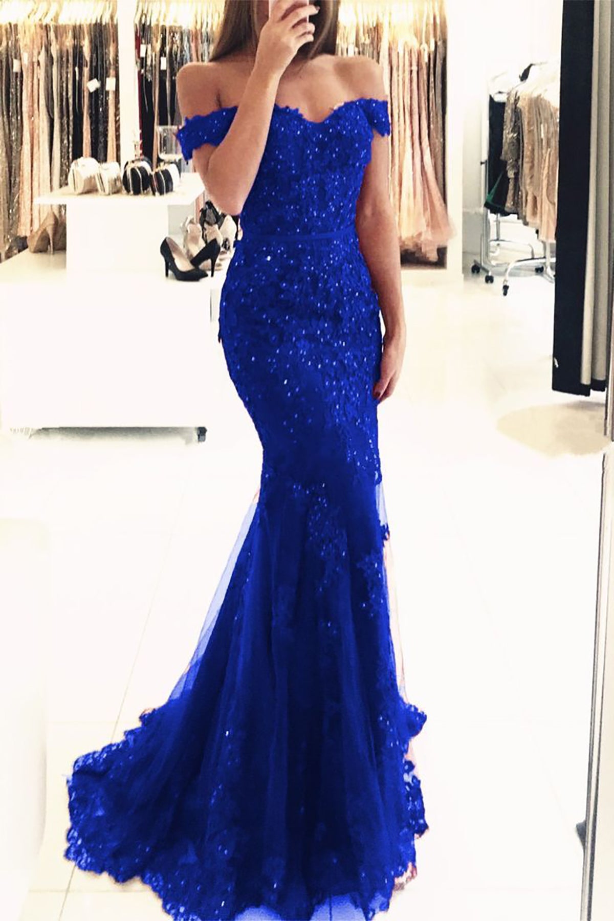 High grade mermaid birthday party wedding formal occasion dress