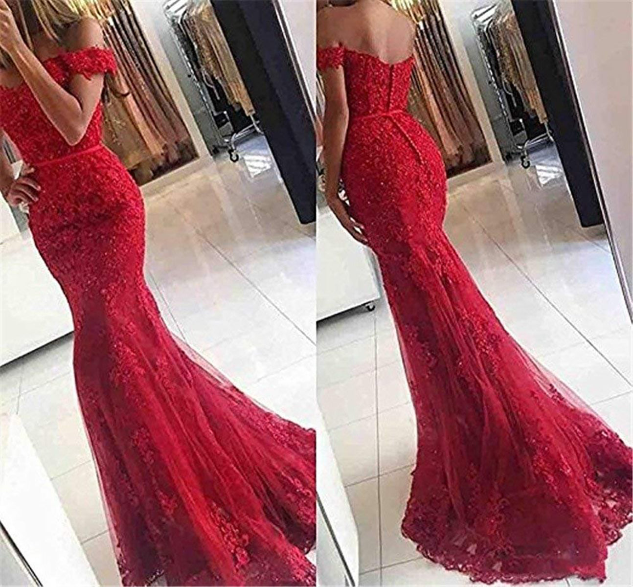 High grade mermaid birthday party wedding formal occasion dress