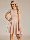 Sheath / Column Homecoming Dresses Sexy Dress Holiday Graduation Short / Mini Sleeveless Spaghetti Strap Pink Dress Satin with Ruched